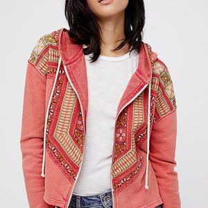 Free People Cropped Hoodie